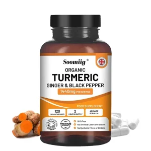 Organic Turmeric, Black Pepper Extract,